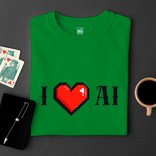 I ♥️ AI T-Shirt