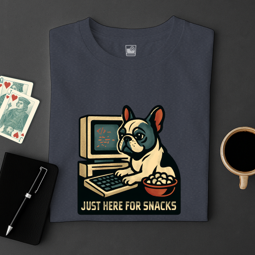 Just here for Snacks T-Shirt