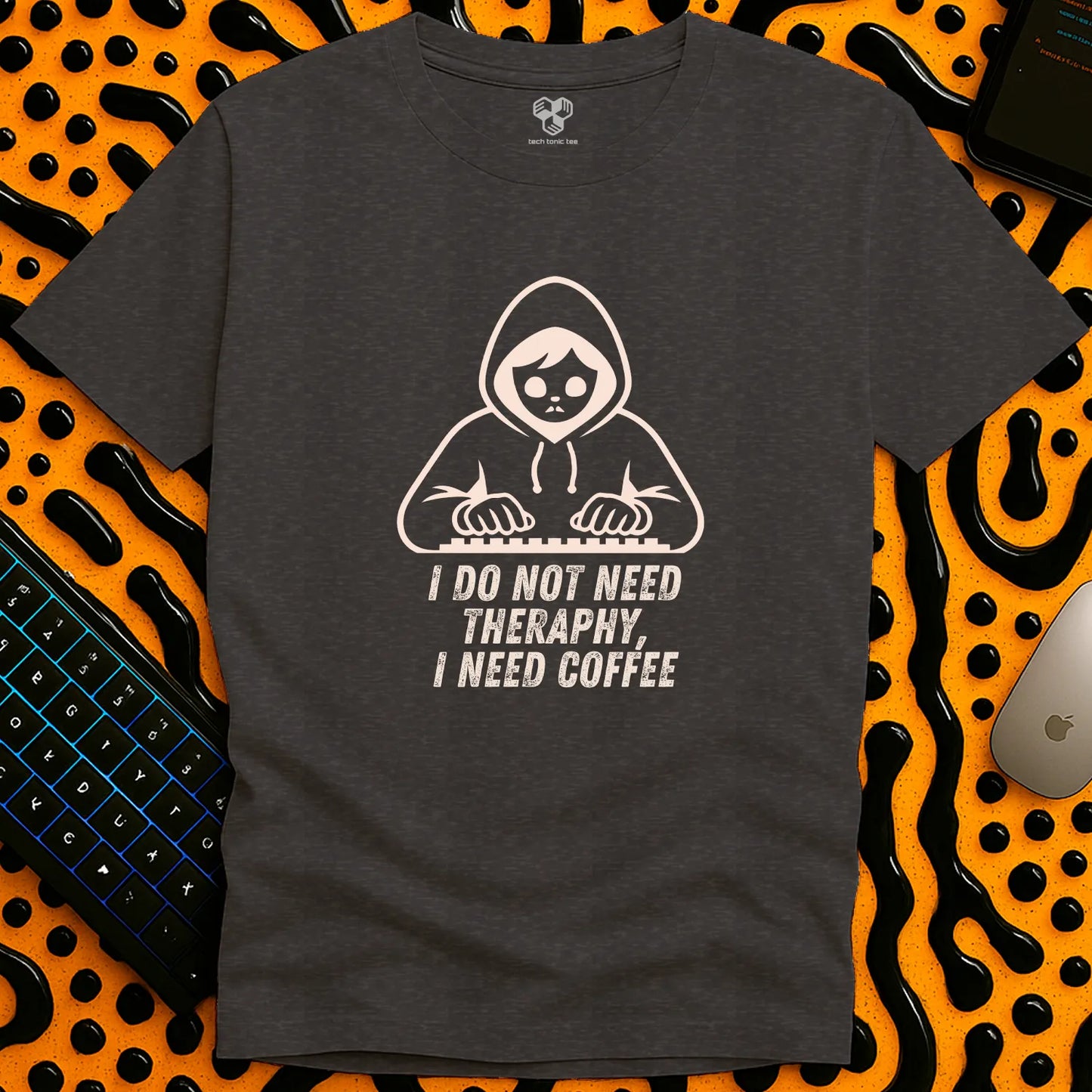 No Therapy, Just Coffee T-Shirt