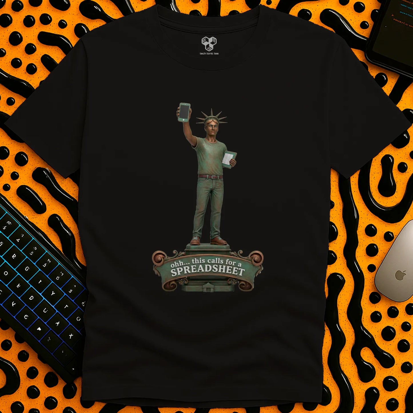 This calls for a SPREADSHEET T-Shirt