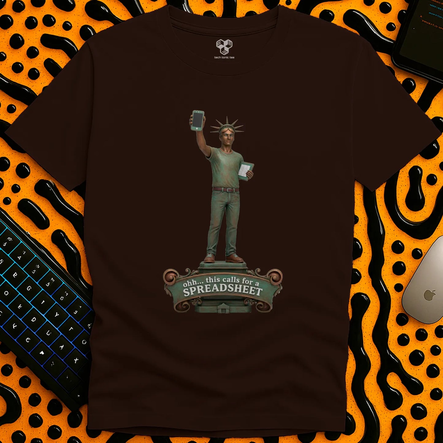 This calls for a SPREADSHEET T-Shirt