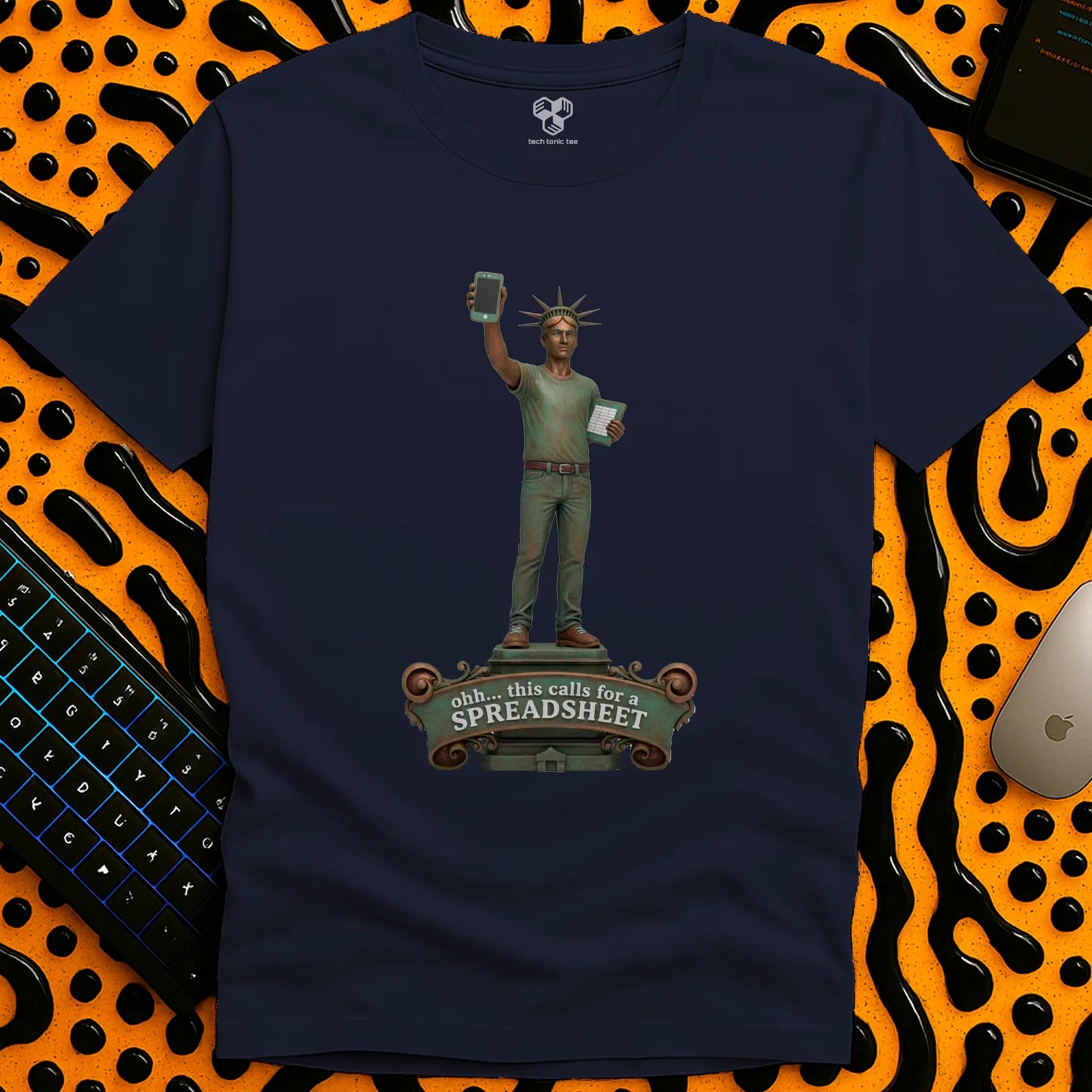 This calls for a SPREADSHEET T-Shirt