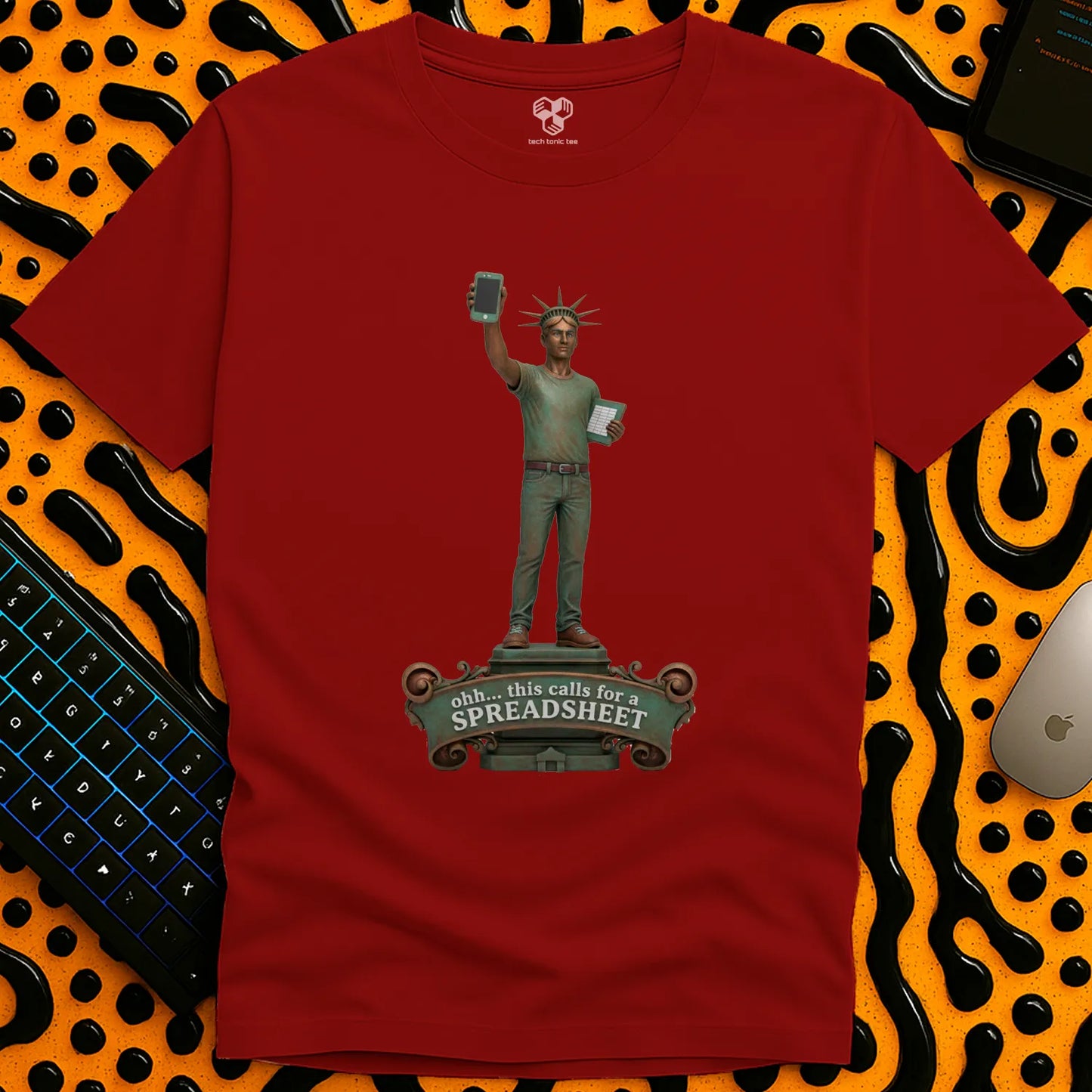 This calls for a SPREADSHEET T-Shirt