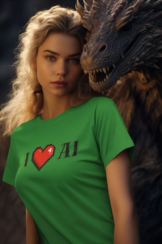 I ♥️ AI T-Shirt