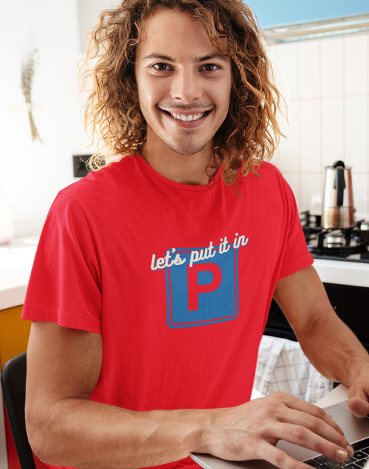 Let's put it in the Parking Lot T-Shirt